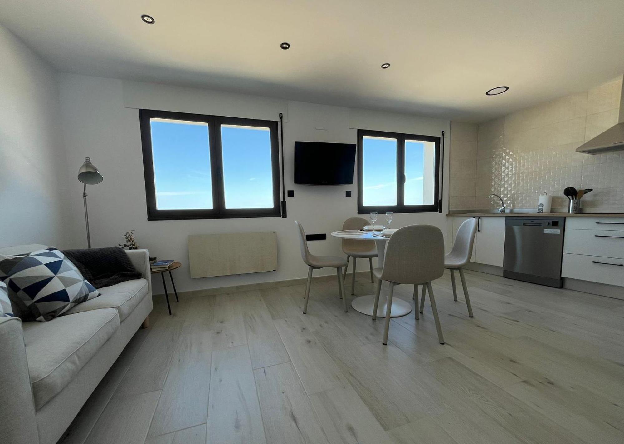 Apartamento Burela Paloma Playa Buitenkant foto