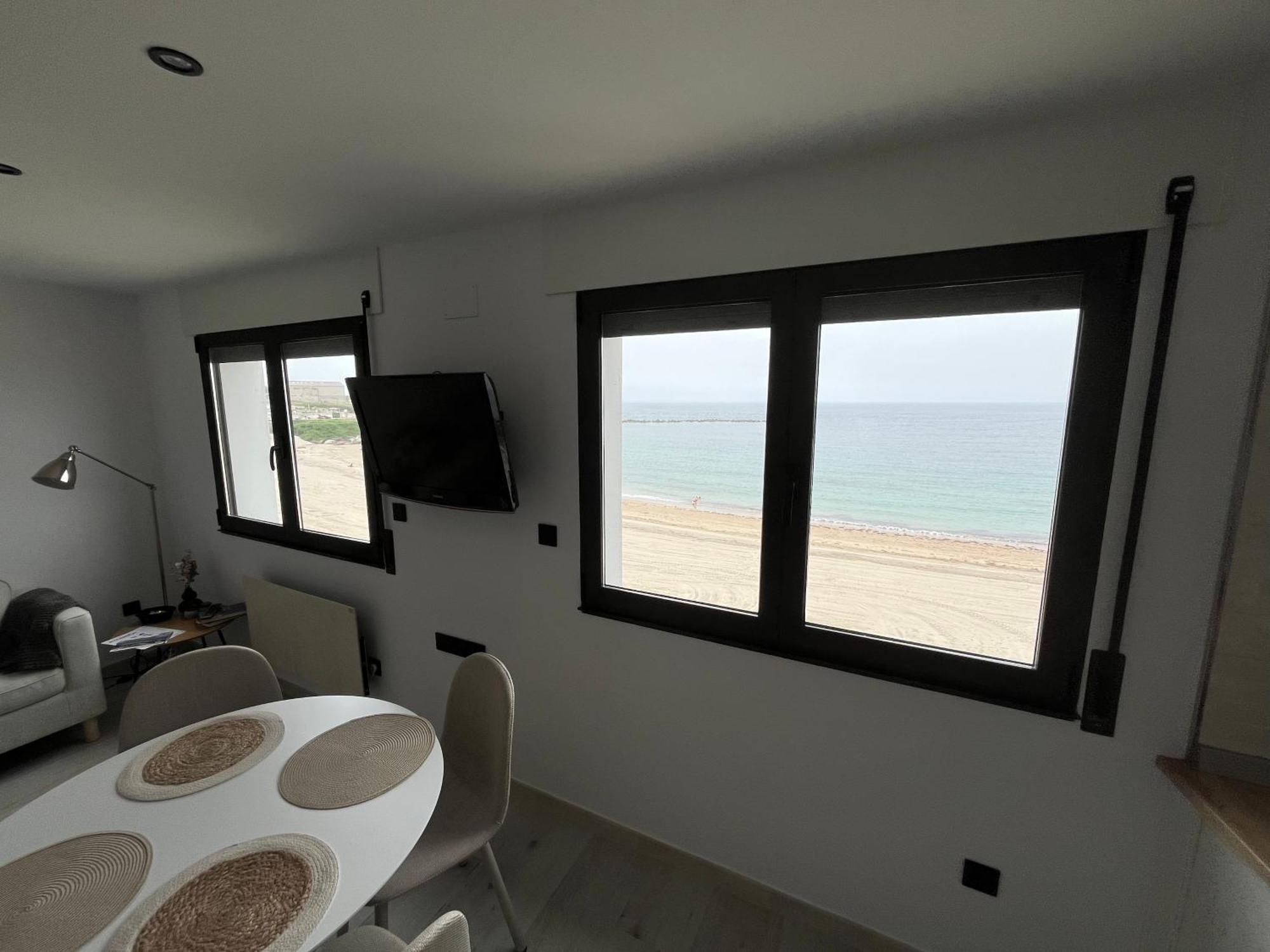 Apartamento Burela Paloma Playa Buitenkant foto
